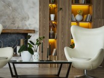 Der ikonische Egg-Chair von Arne Jacobsen braucht etwas Luft um sich herum | Bild von freepic.com