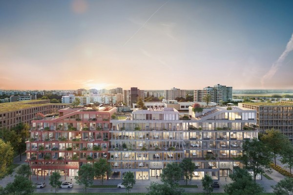 Das geplante Gesundheitszentrum an der Mehlbeerenstraße – ein Ort, an dem Versorgung und Begegnung zusammenkommen.