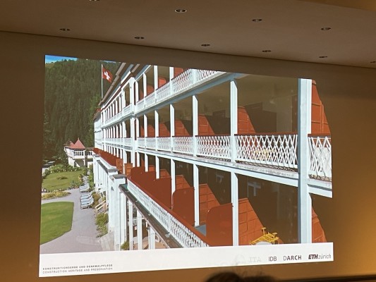 Ein Repair-Projekt an einem ehemaligen Schweizer Sanatorium