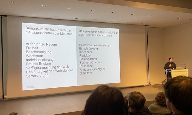 zeigte uns interessante Gegenüberstellungen