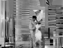 Heinz Mack in seinem Atelier, Kaiser-Friedrich- Ring, Düsseldorf, um 1959, Foto: Archiv Heinz Mack @VG Bild-Kunst, Bonn 2026