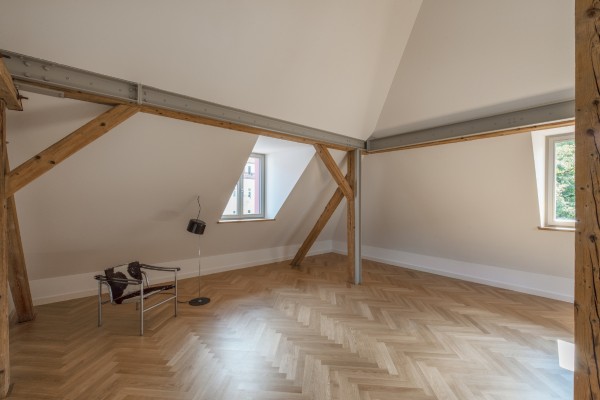 Wohnen im denkmalgeschützten Dachstuhl