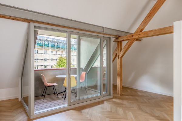 Wohnen im denkmalgeschützten Dachstuhl