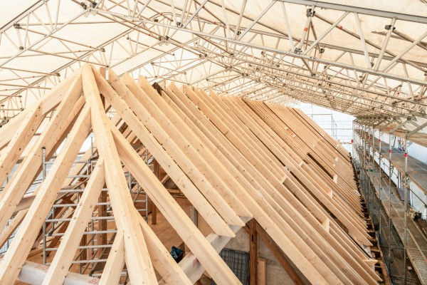 Wohnen im denkmalgeschützten Dachstuhl