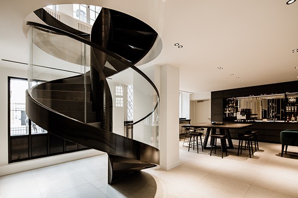 Treppe für ein Büro-Gebäude