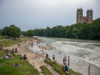 Isar beim Glockenbachviertel