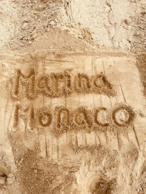 800 Tonnen Sand für die MARINA MONACO stammen aus dem Münchner Umland.