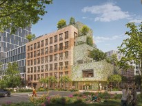 Außenfassade des MONACO (Rendering © MVRDV)