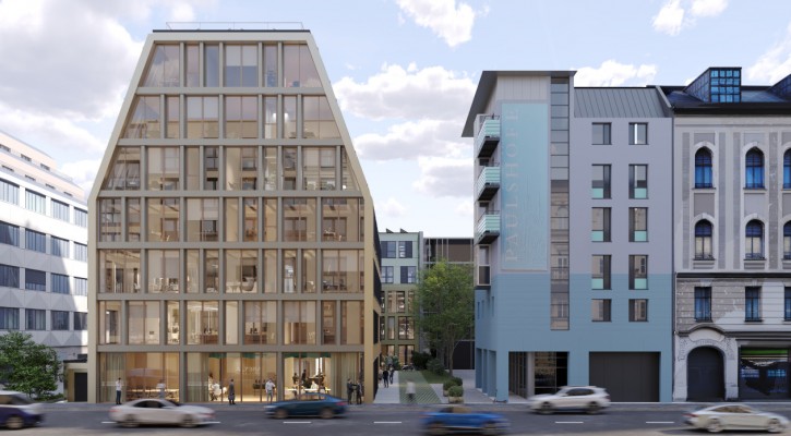 ALTERA von der Schwanthaler Straße aus gesehen