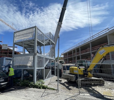 Der öffentlich zugängliche Aussichtstur |Stand August 2026