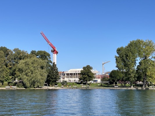 Kleiner Ausschnitt der Baustelle
