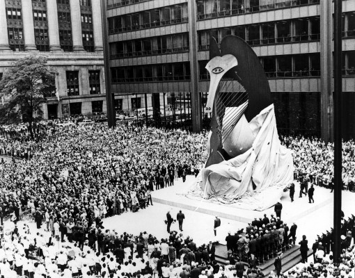 Picasso_at_Chicago_Civic_Center | © SOM
