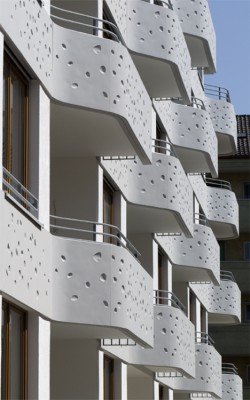 Ansicht Balkone