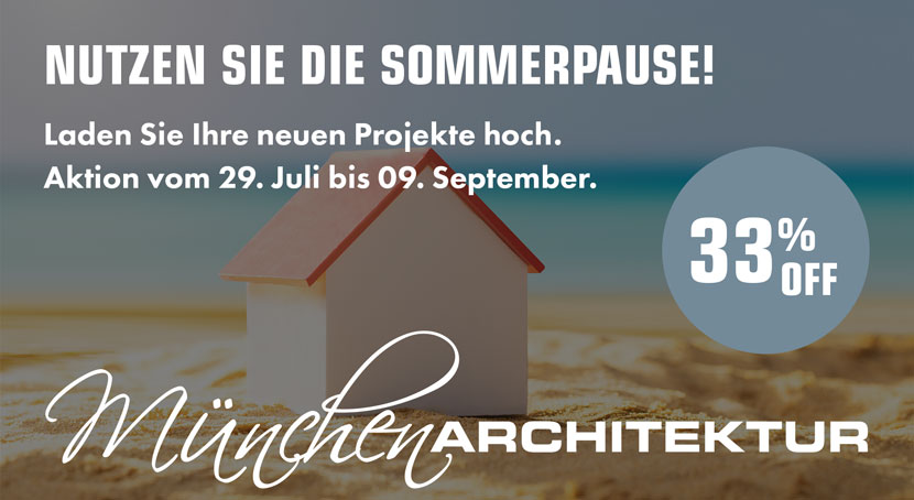 Architekturhighlights Sommerspecial 33% off